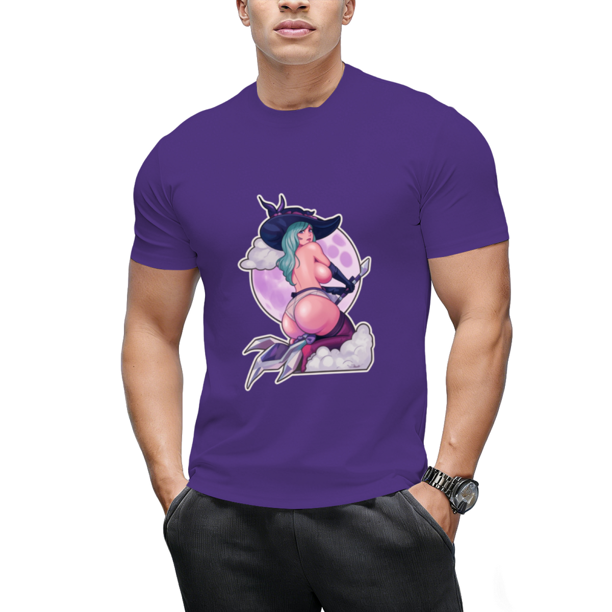 CRISTAL BROOM WITCH T-Shirt