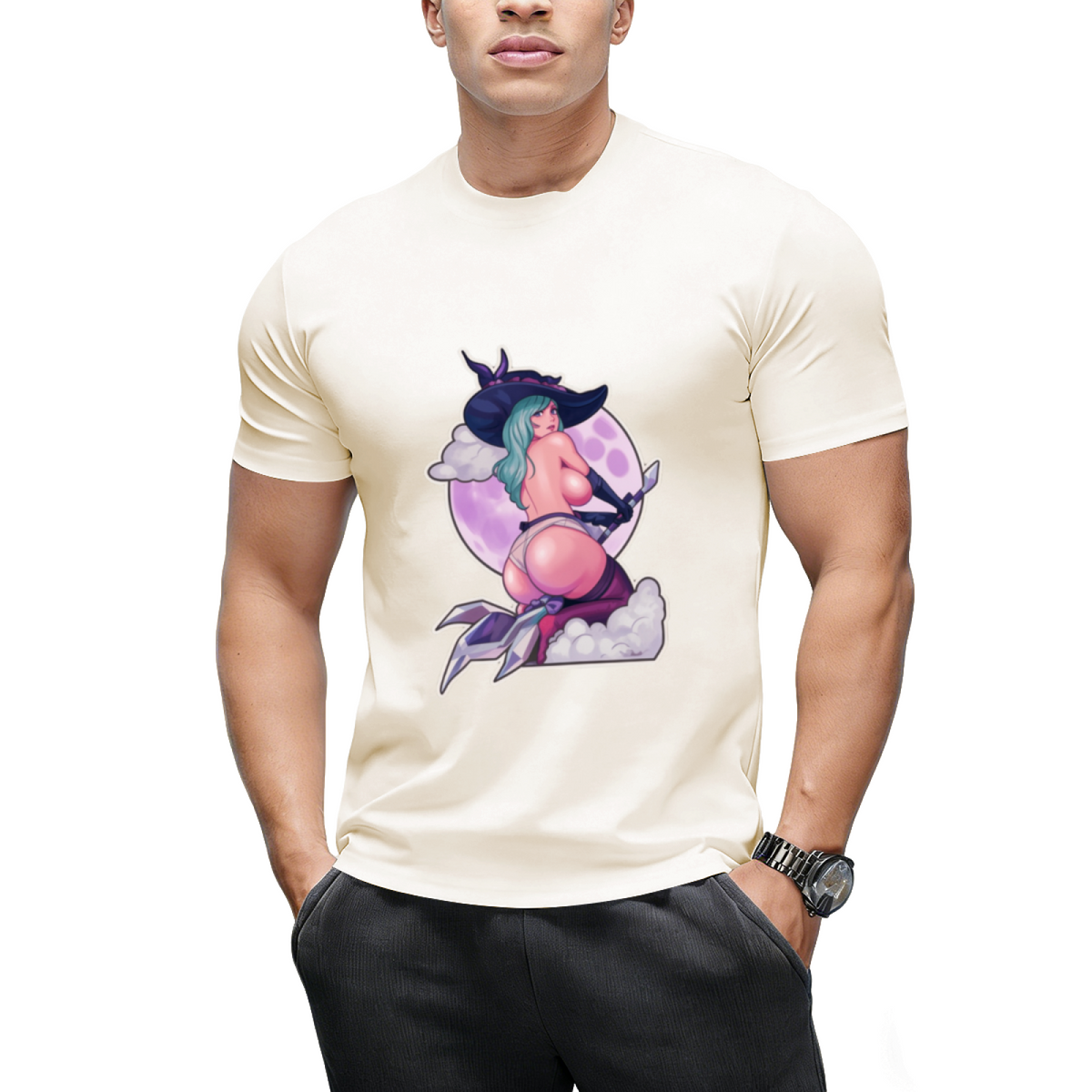 CRISTAL BROOM WITCH T-Shirt