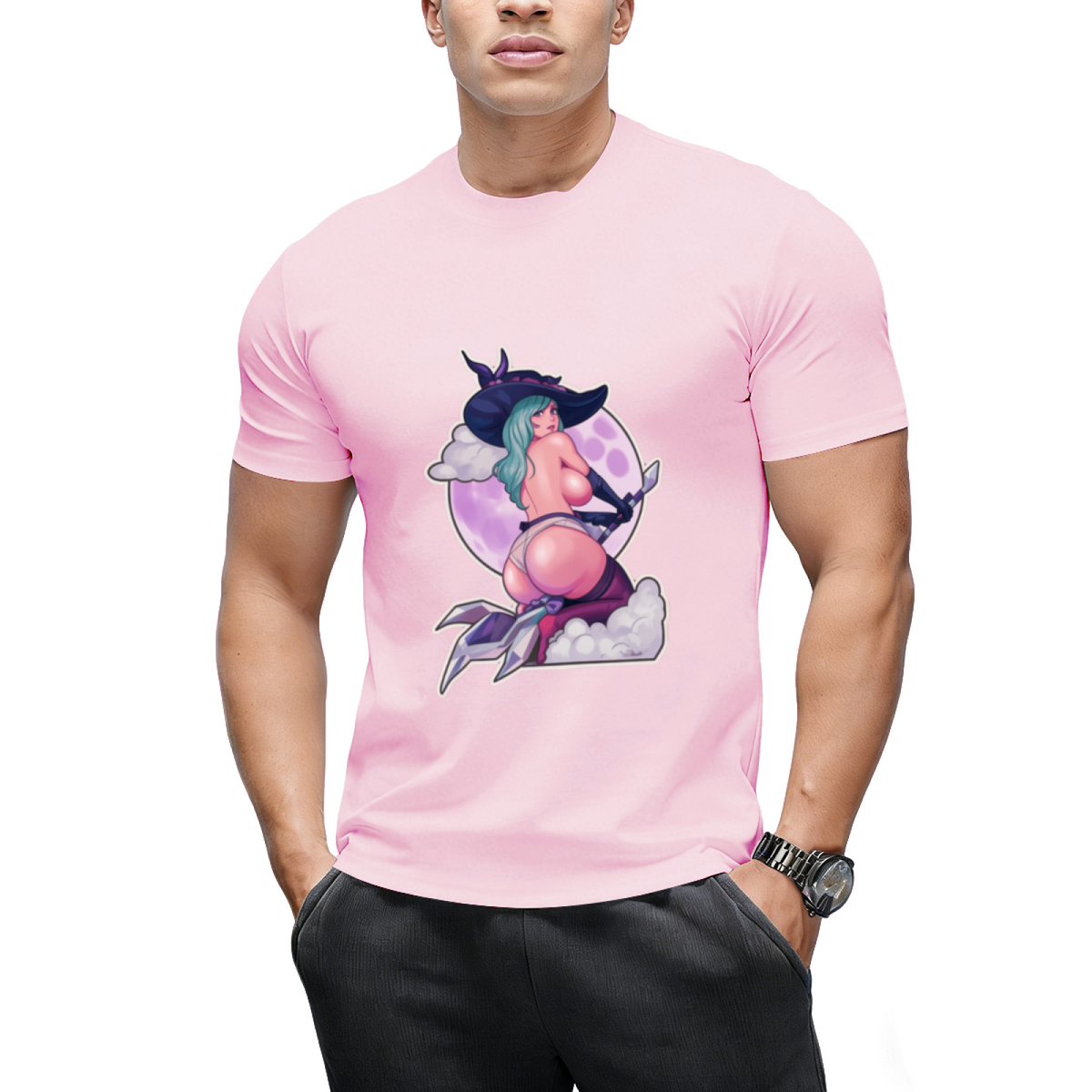 CRISTAL BROOM WITCH T-Shirt