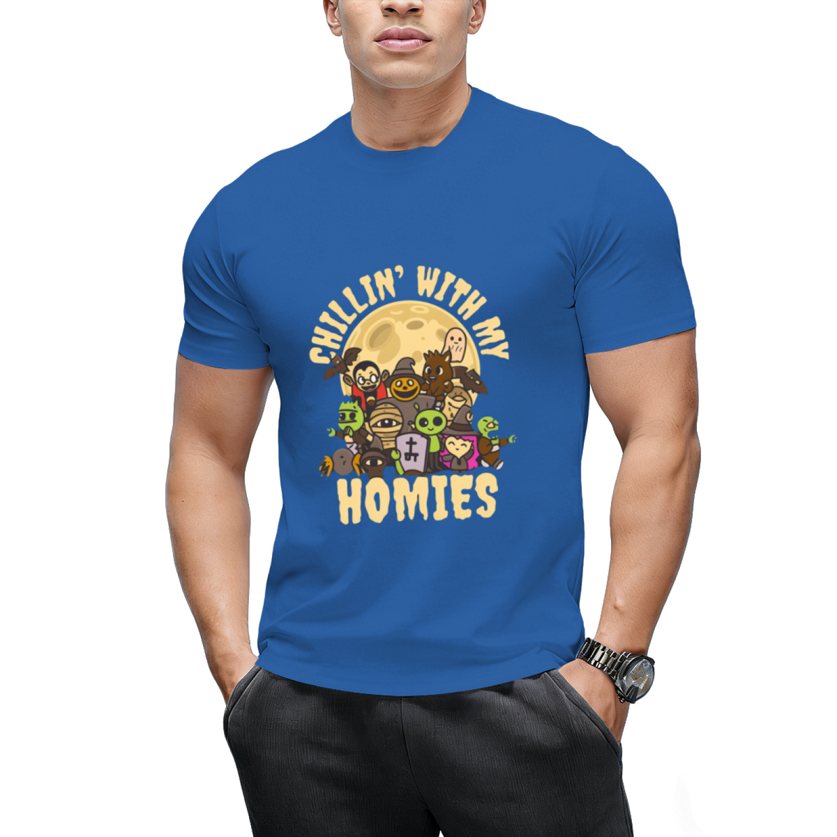 Chilling With My Halloween Homies T-Shirt