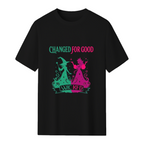 Changed For Good Wicked Funny Halloween Witch Women Girls T-Shirt