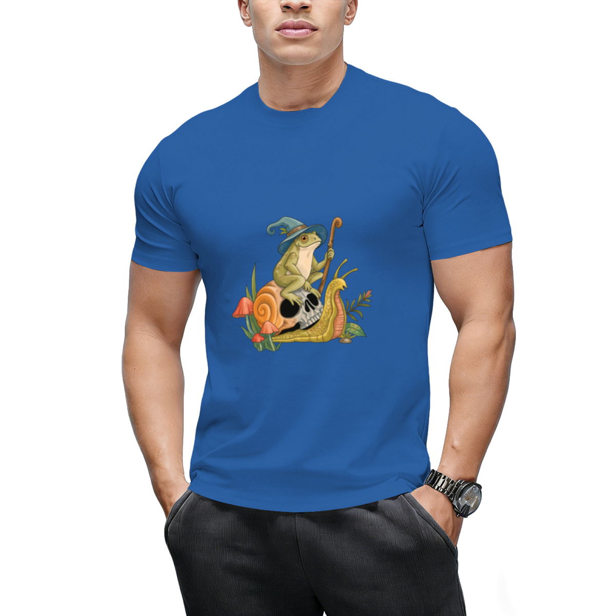 Cottagecore Aesthetic Witch Frog Snail Mushroom Goblincore T-Shirt