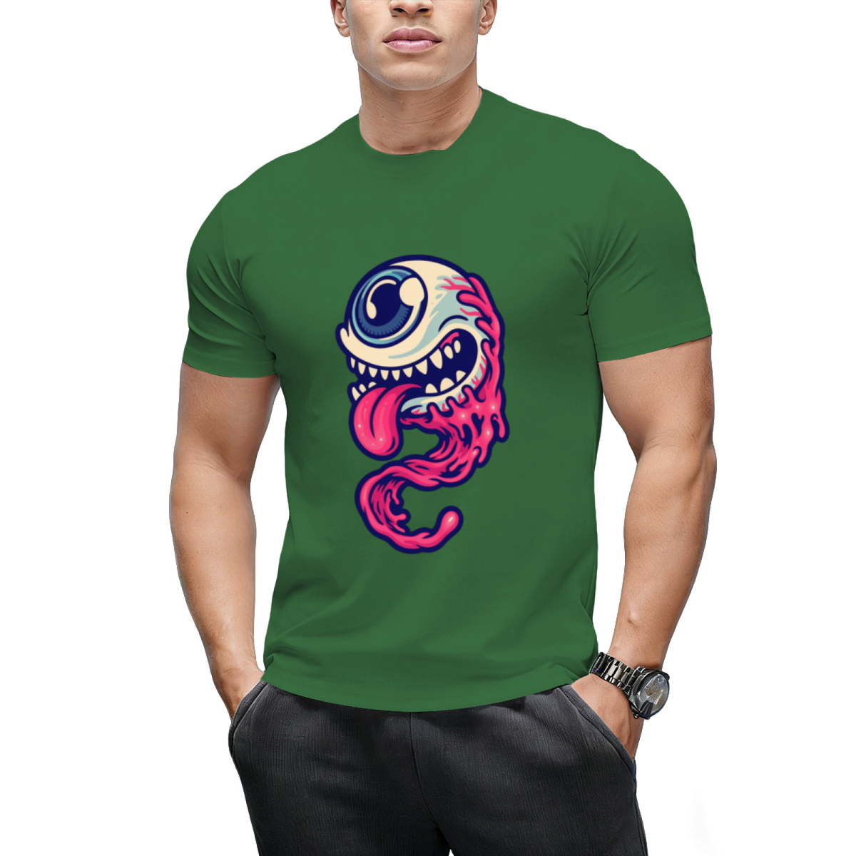 halloween character one eye monster T-Shirt