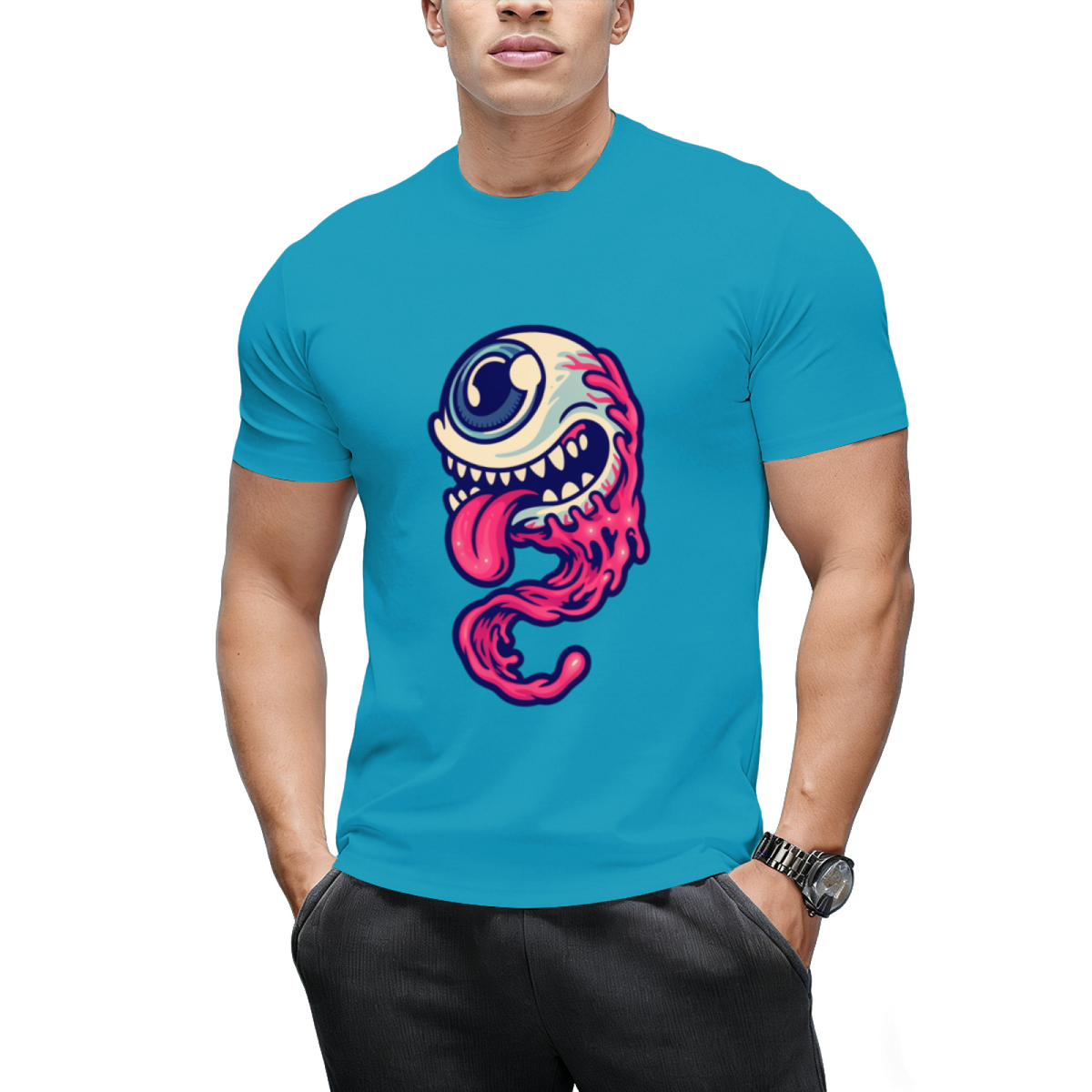 halloween character one eye monster T-Shirt