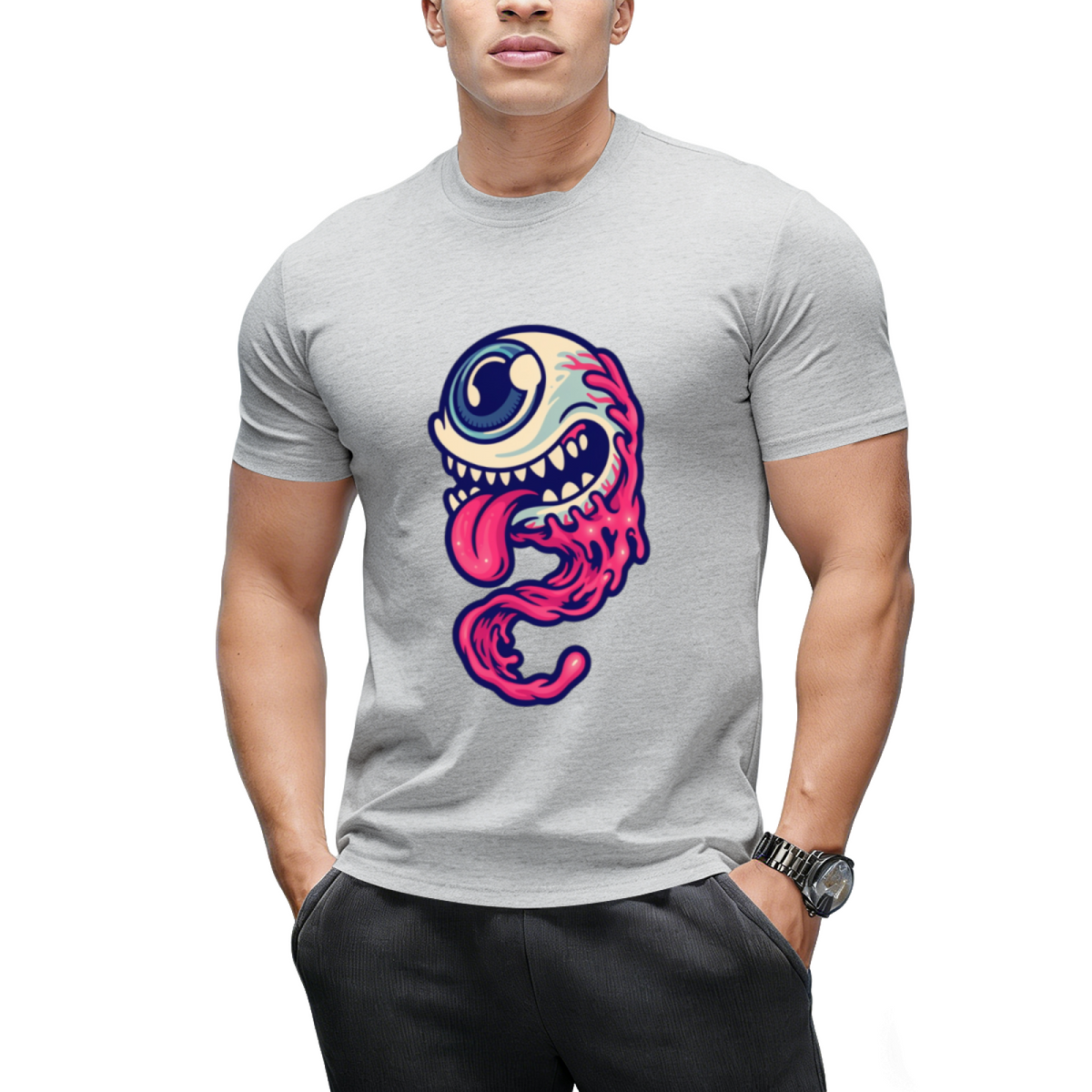 halloween character one eye monster T-Shirt