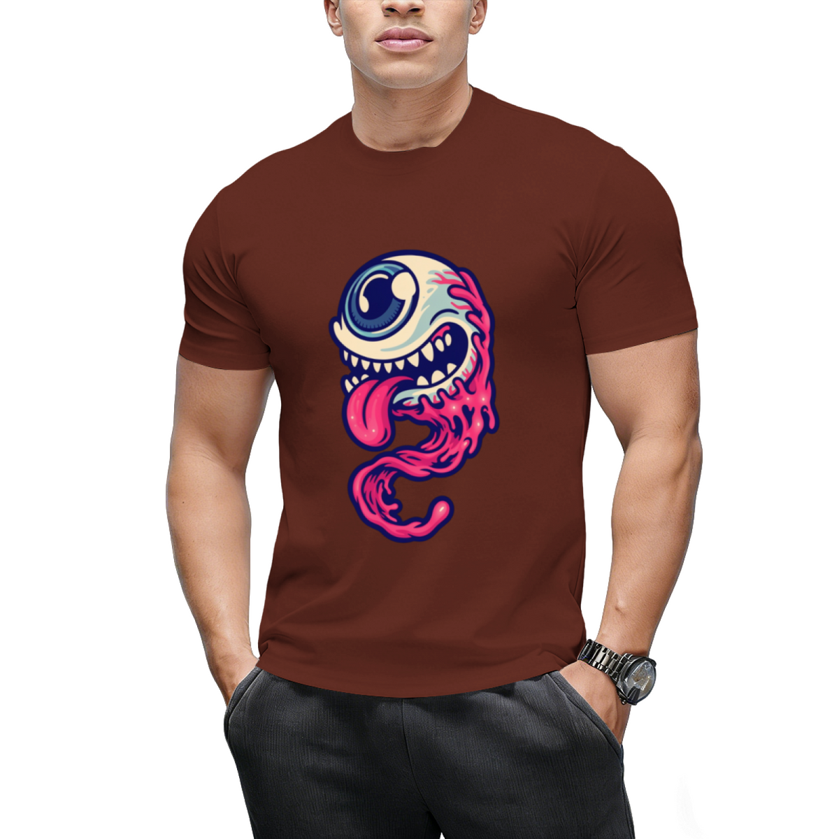 halloween character one eye monster T-Shirt