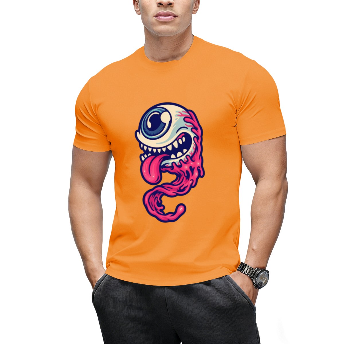 halloween character one eye monster T-Shirt