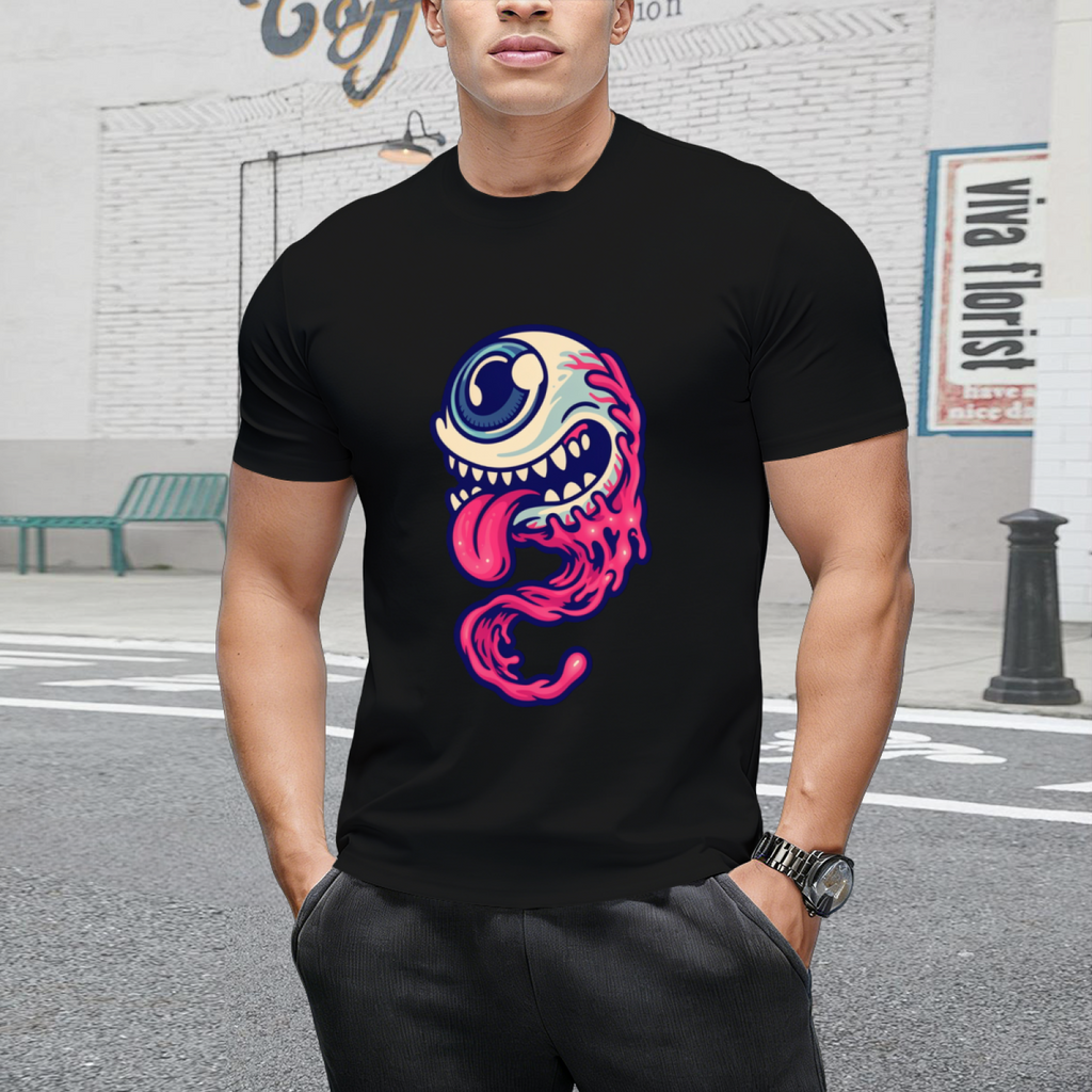 halloween character one eye monster T-Shirt