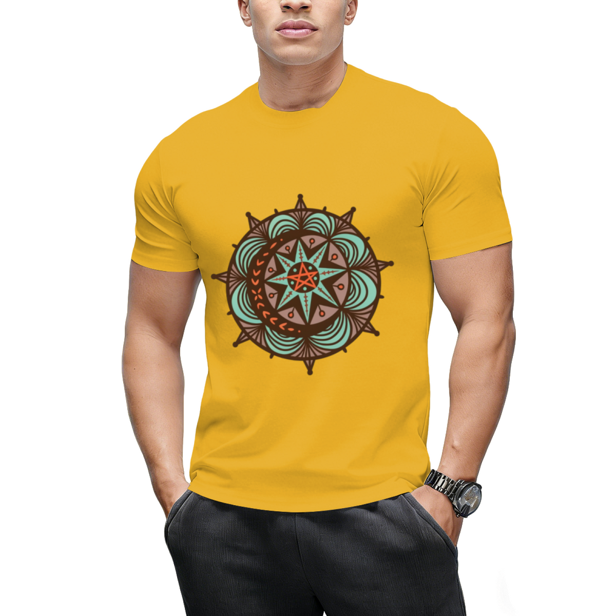 Art Nouveau Pentacle T-Shirt