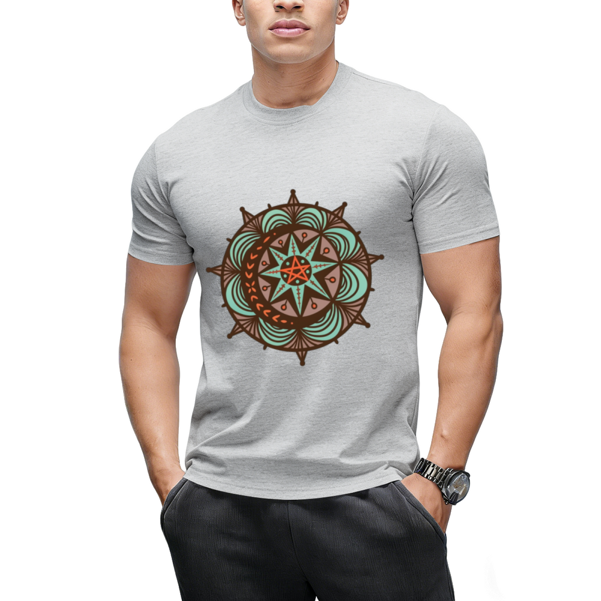 Art Nouveau Pentacle T-Shirt