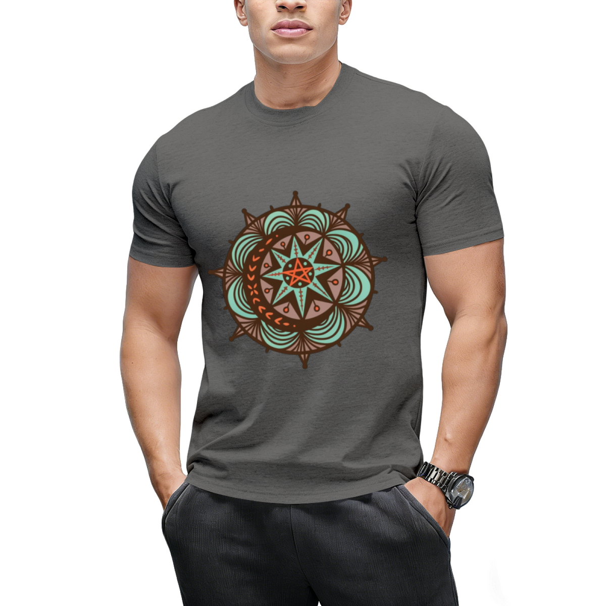 Art Nouveau Pentacle T-Shirt