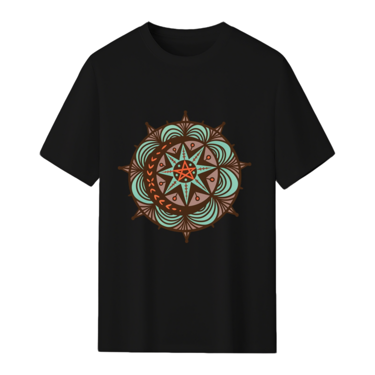 Art Nouveau Pentacle T-Shirt