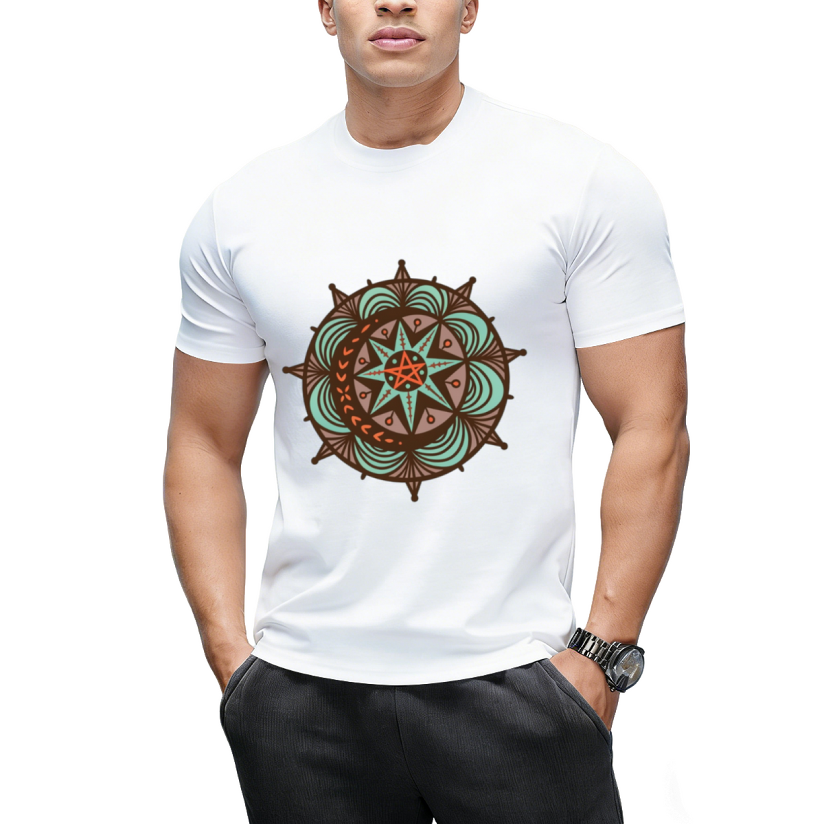 Art Nouveau Pentacle T-Shirt