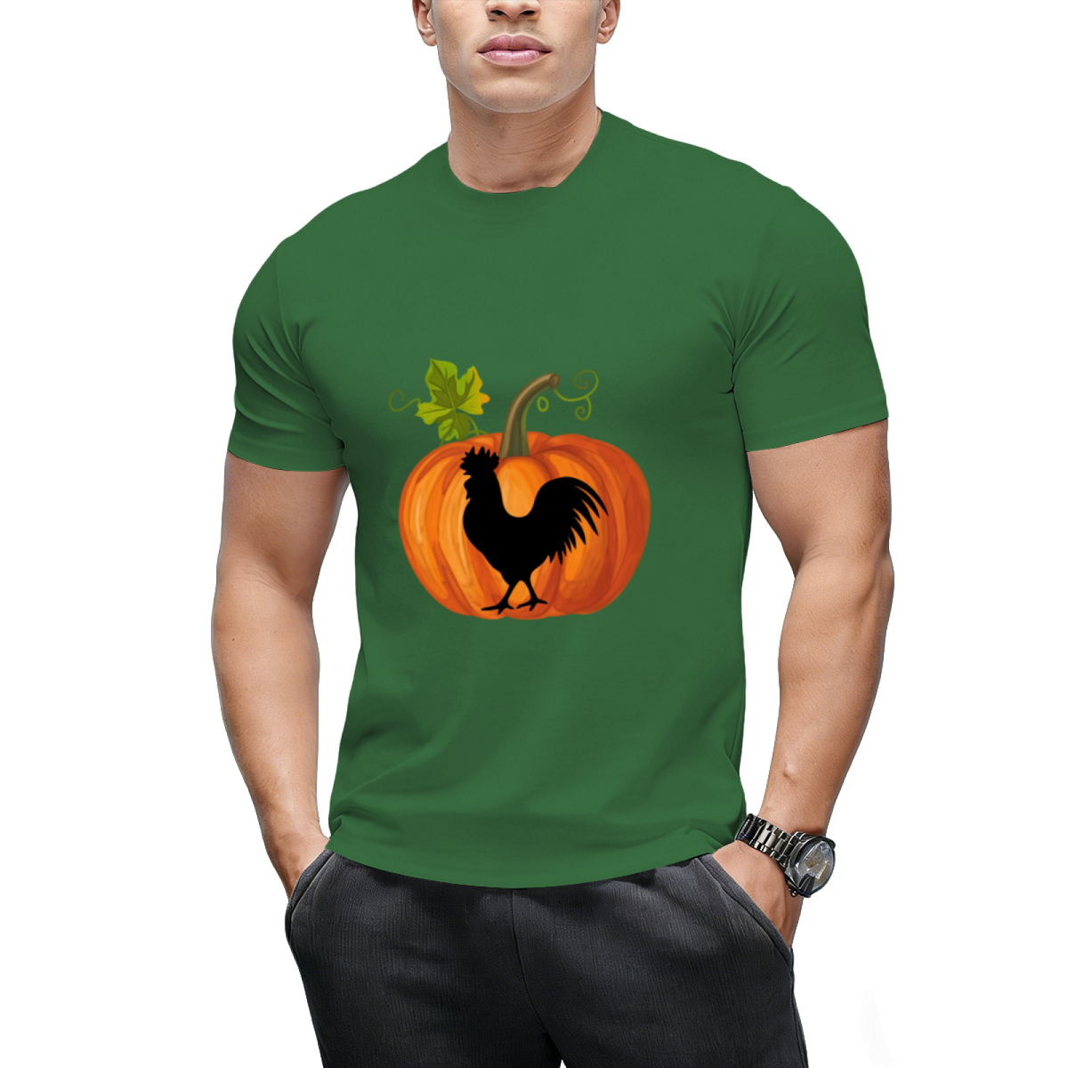 Chicken in pumpkin T-Shirt