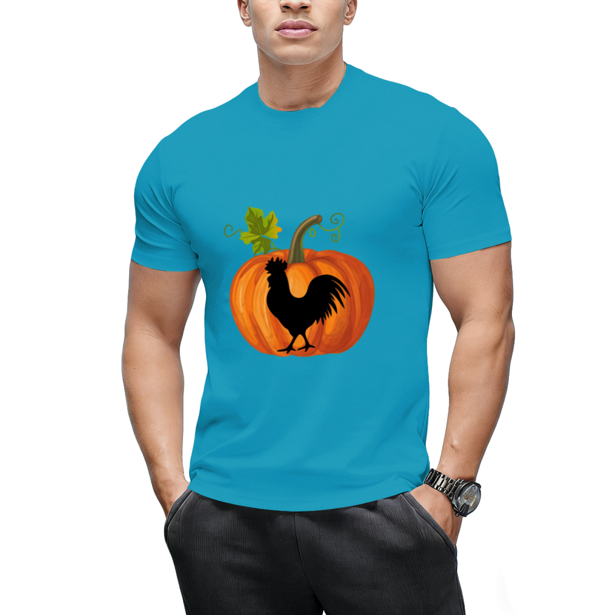 Chicken in pumpkin T-Shirt