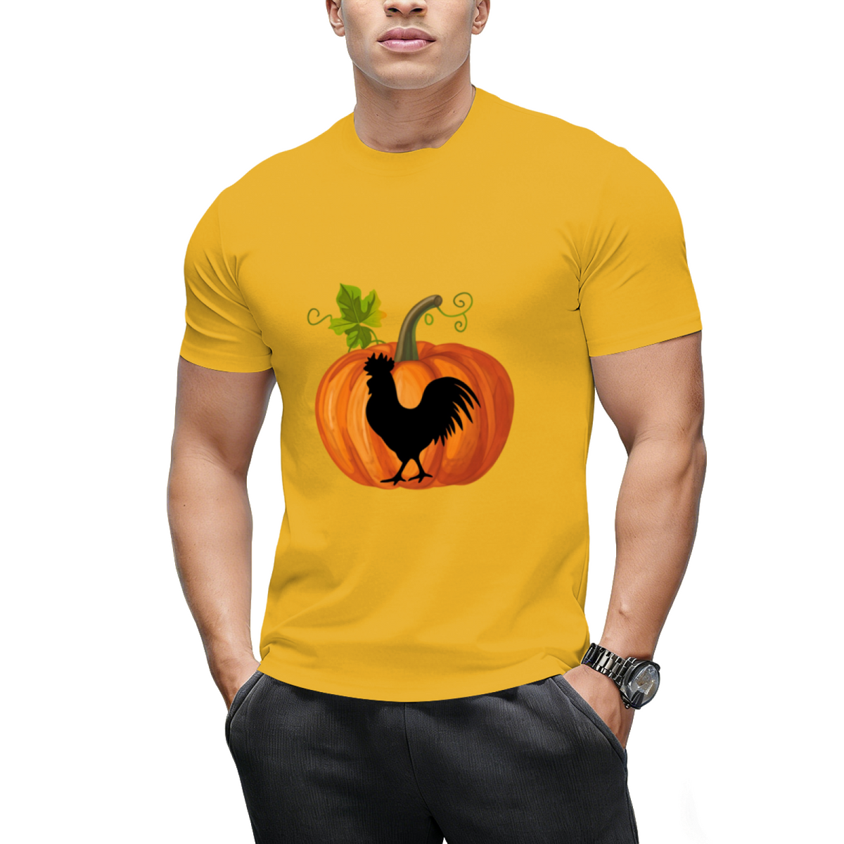 Chicken in pumpkin T-Shirt