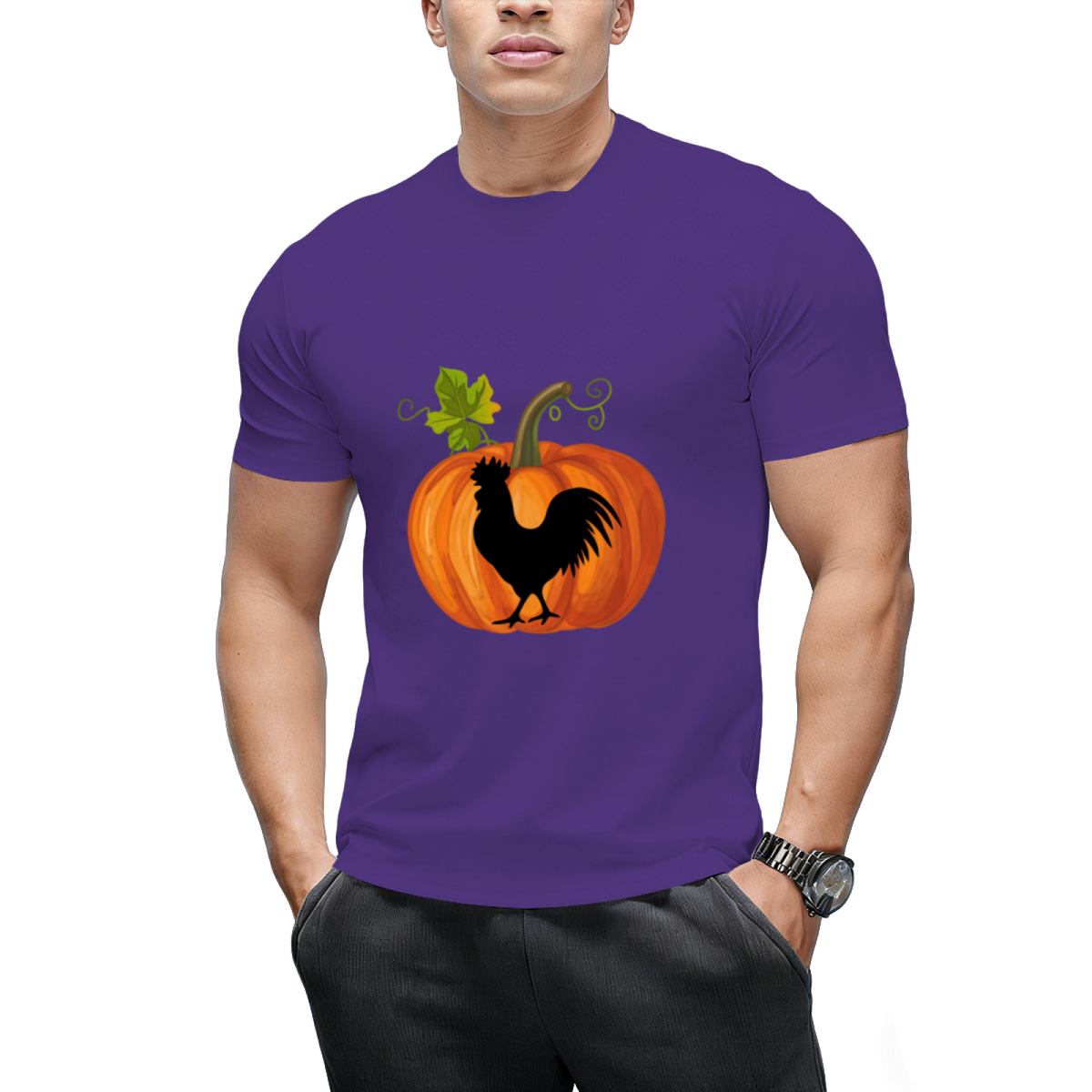 Chicken in pumpkin T-Shirt