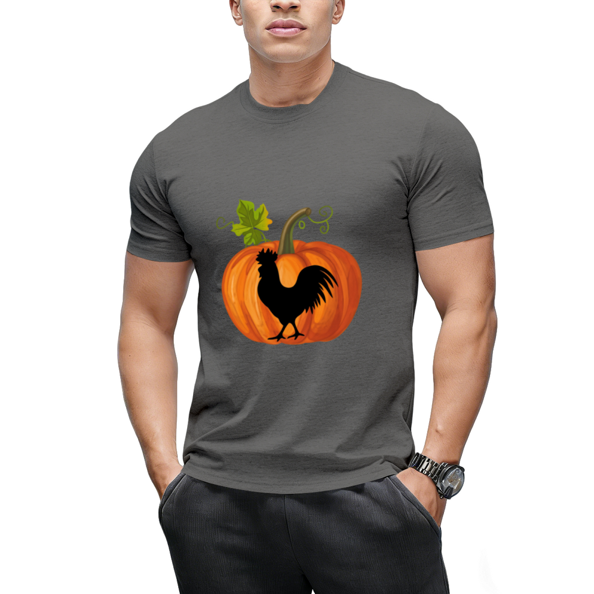 Chicken in pumpkin T-Shirt