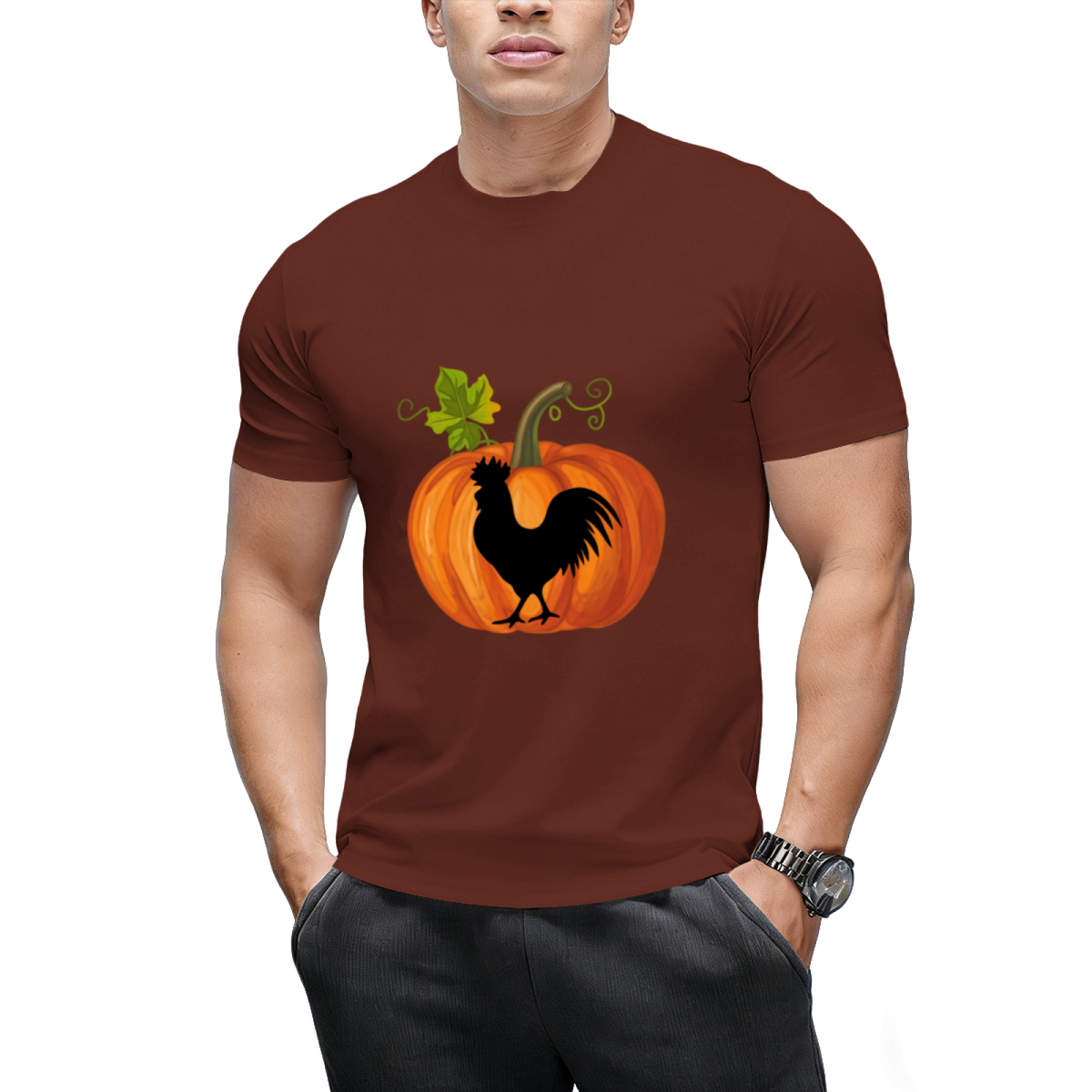 Chicken in pumpkin T-Shirt