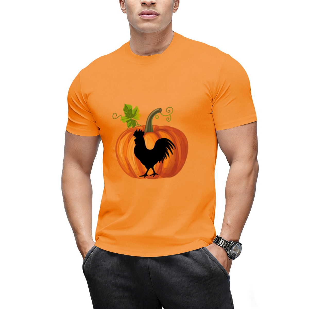Chicken in pumpkin T-Shirt