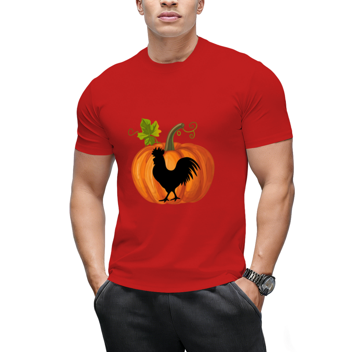 Chicken in pumpkin T-Shirt