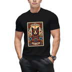 Halloween Childless Cat Lady Tarot Card Cat Lover T-Shirt
