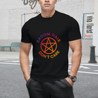 Broom Hair Don't Care Funny Pagan Wiccan Cheeky Witch® T-Shirt