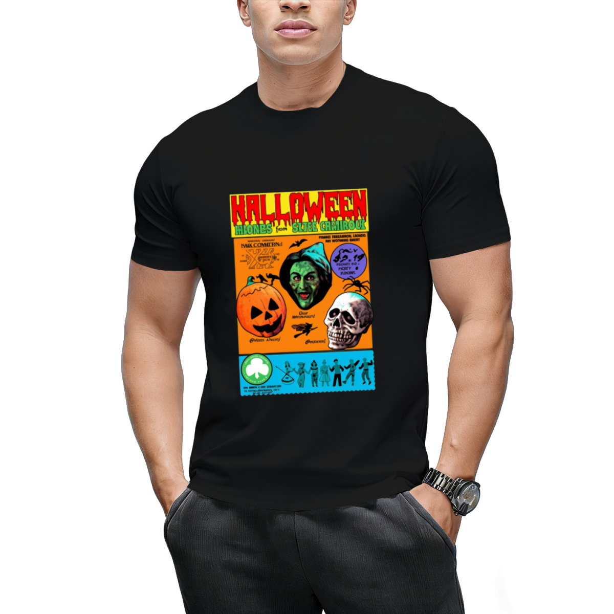 Halloween Madness from Silver Shamrock T-Shirt