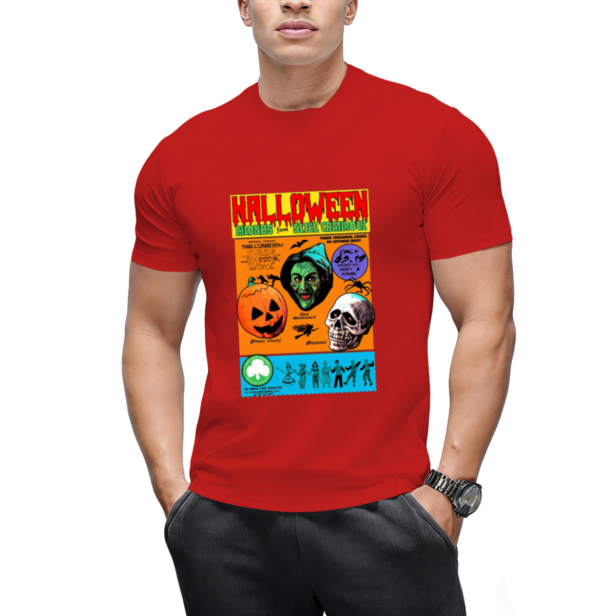 Halloween Madness from Silver Shamrock T-Shirt