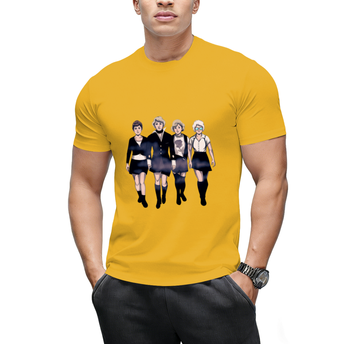 Golden Witch Girls T-Shirt