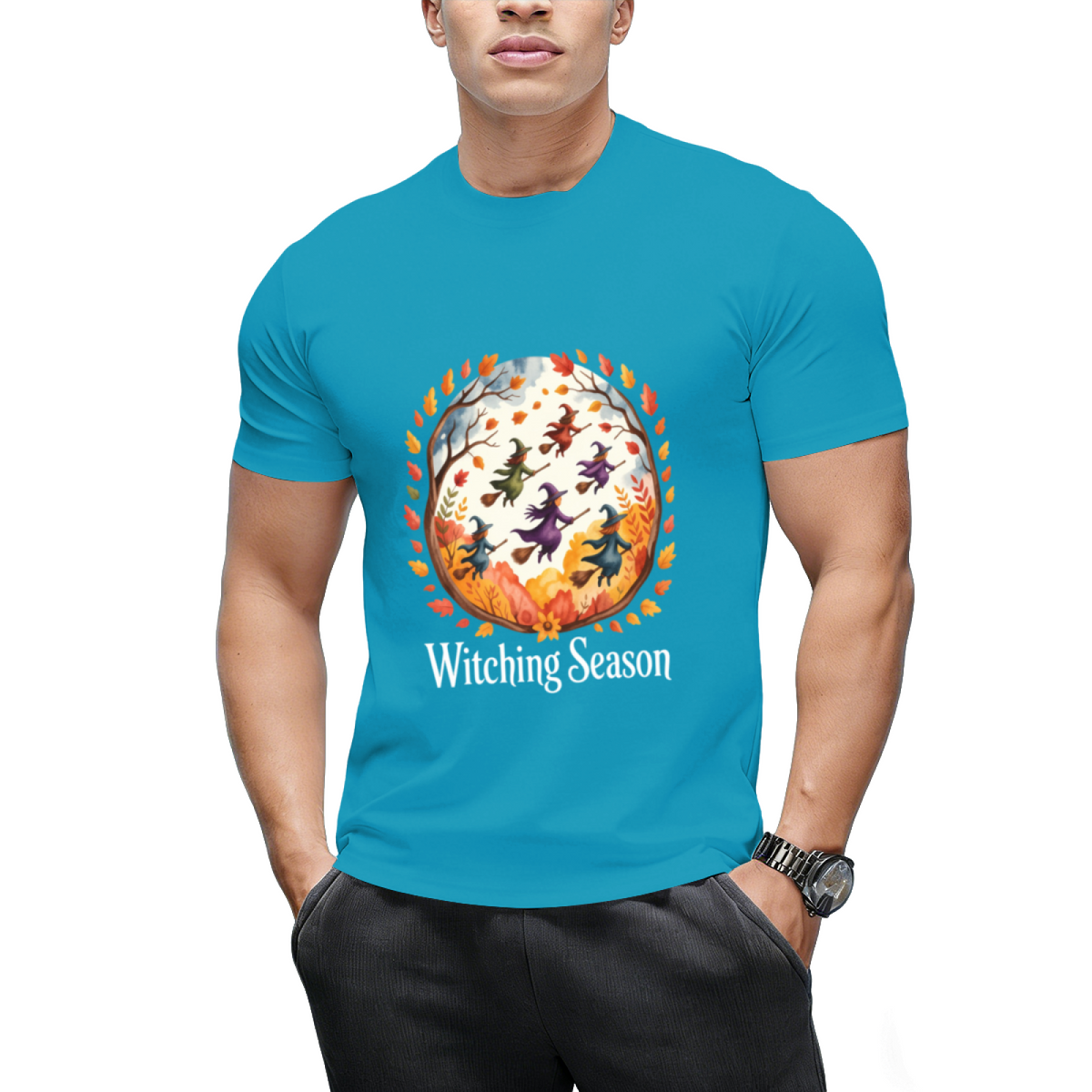 Autumn Whirls Witching Season T-Shirt