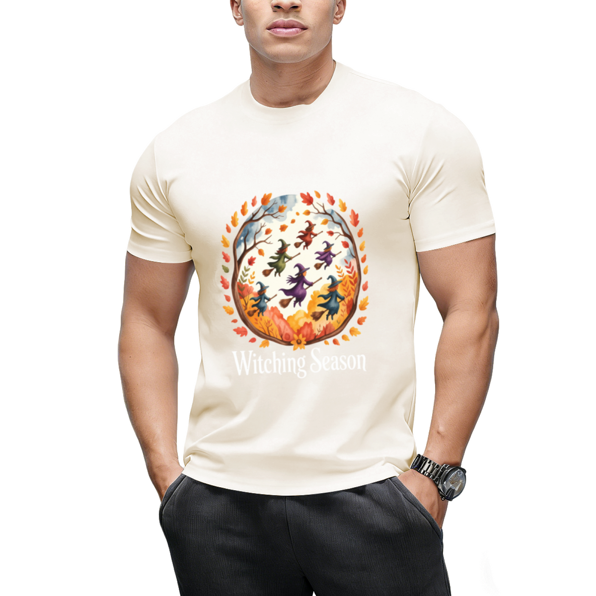 Autumn Whirls Witching Season T-Shirt
