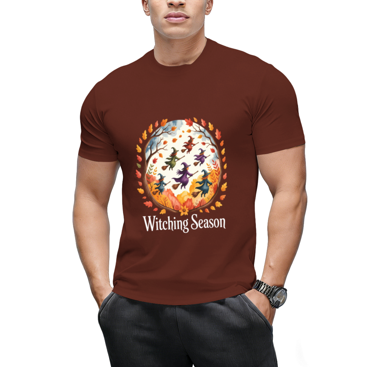 Autumn Whirls Witching Season T-Shirt