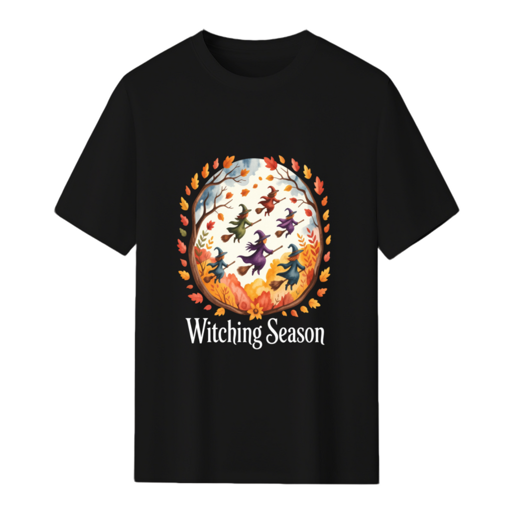Autumn Whirls Witching Season T-Shirt