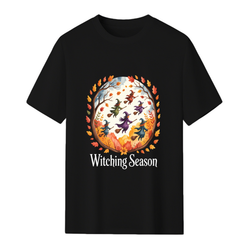 Autumn Whirls Witching Season T-Shirt