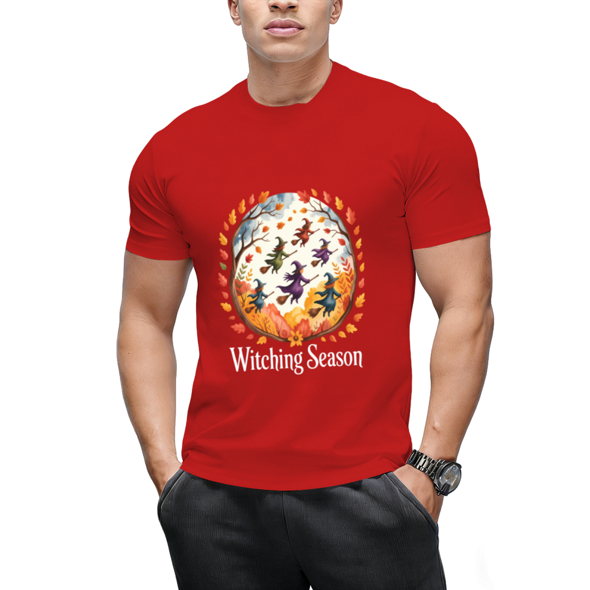 Autumn Whirls Witching Season T-Shirt