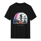 Happy Halloween Flying Witch T-Shirt