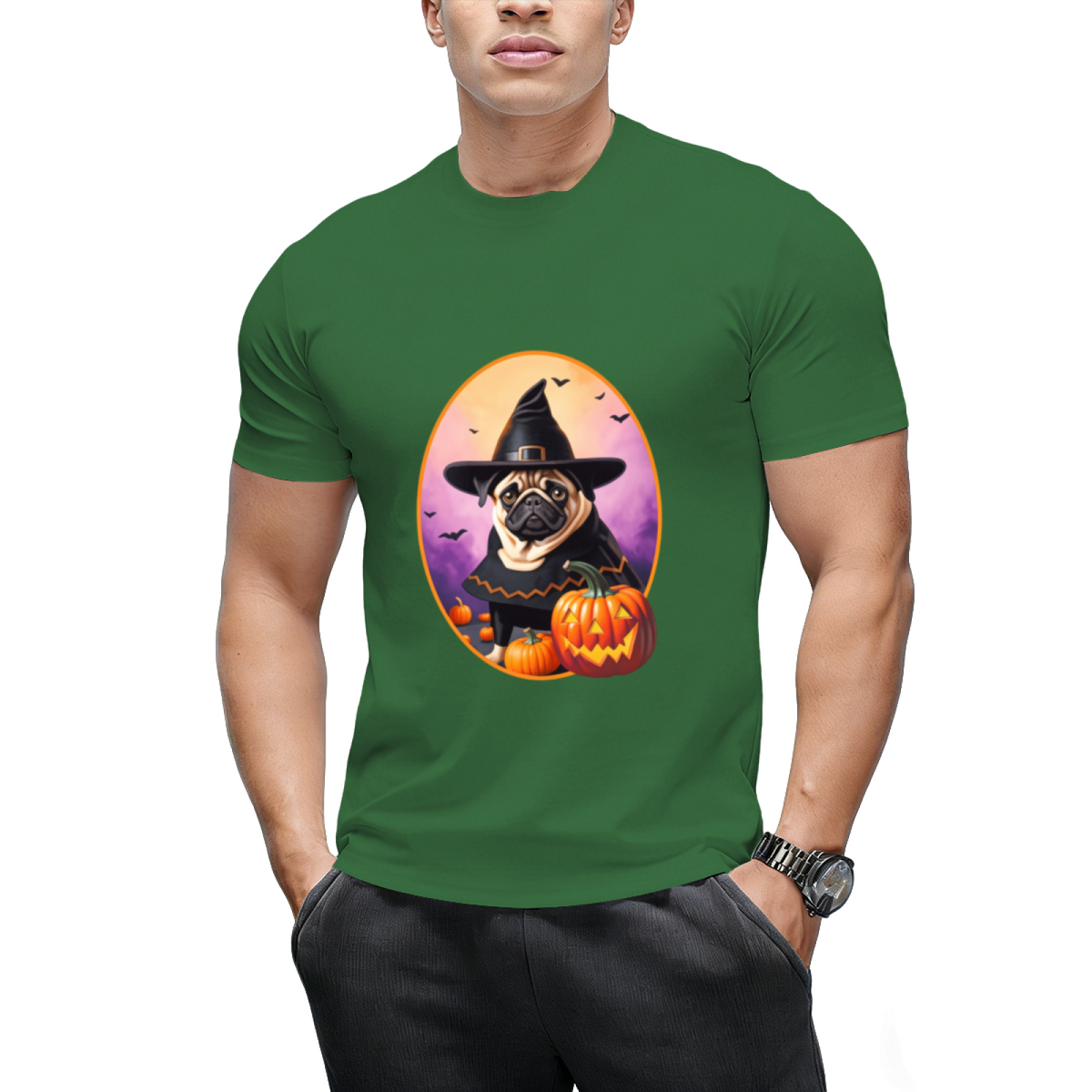 Halloween Pug T-Shirt