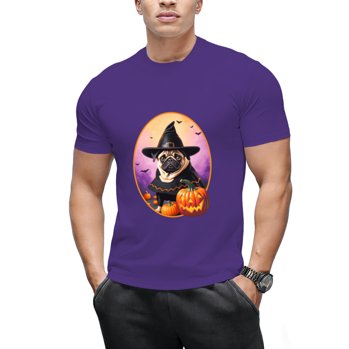 Halloween Pug T-Shirt