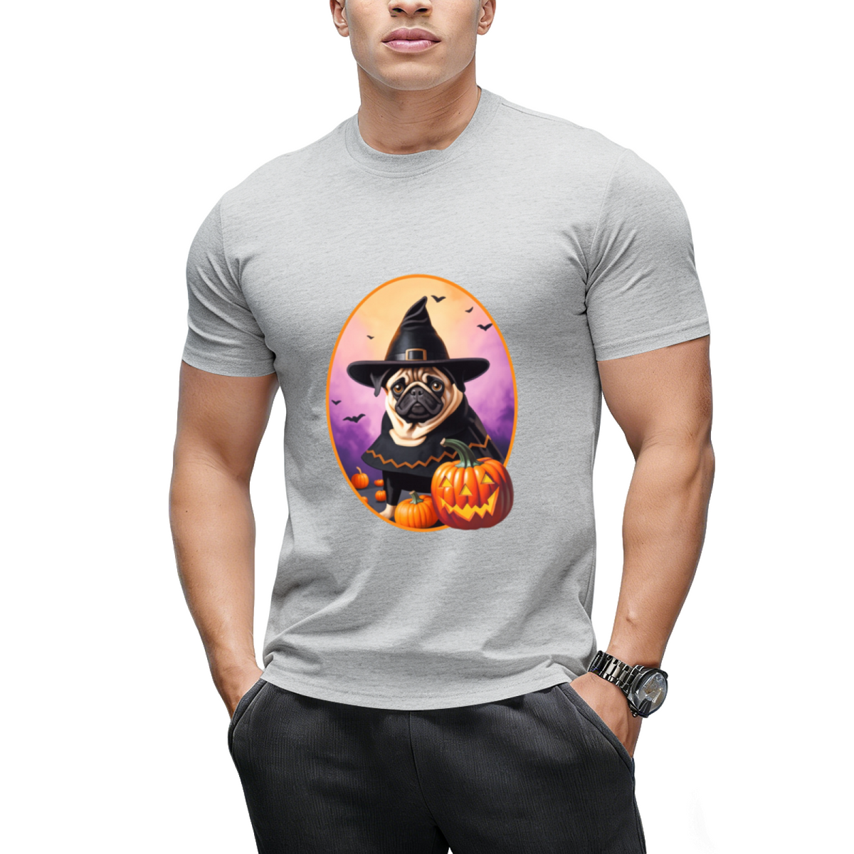 Halloween Pug T-Shirt