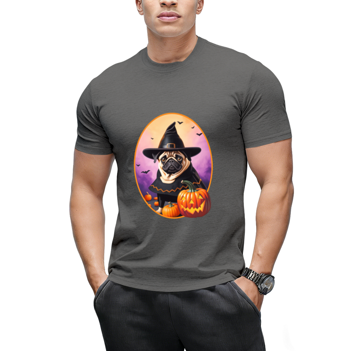 Halloween Pug T-Shirt