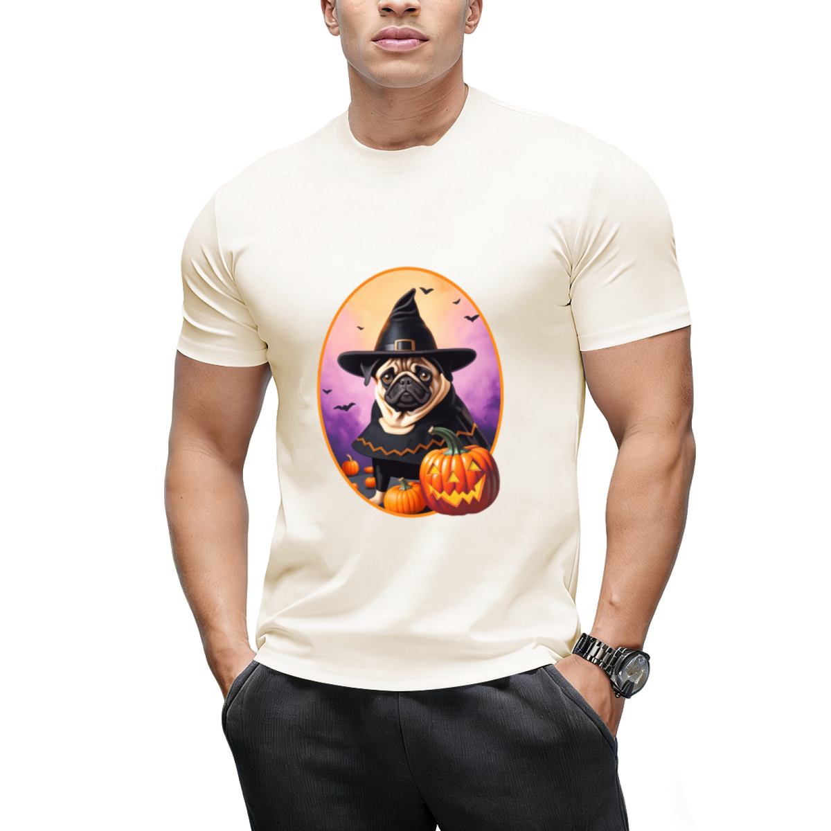 Halloween Pug T-Shirt