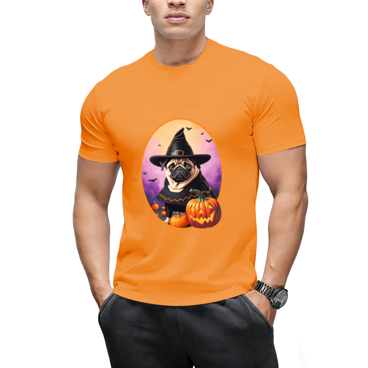 Halloween Pug T-Shirt