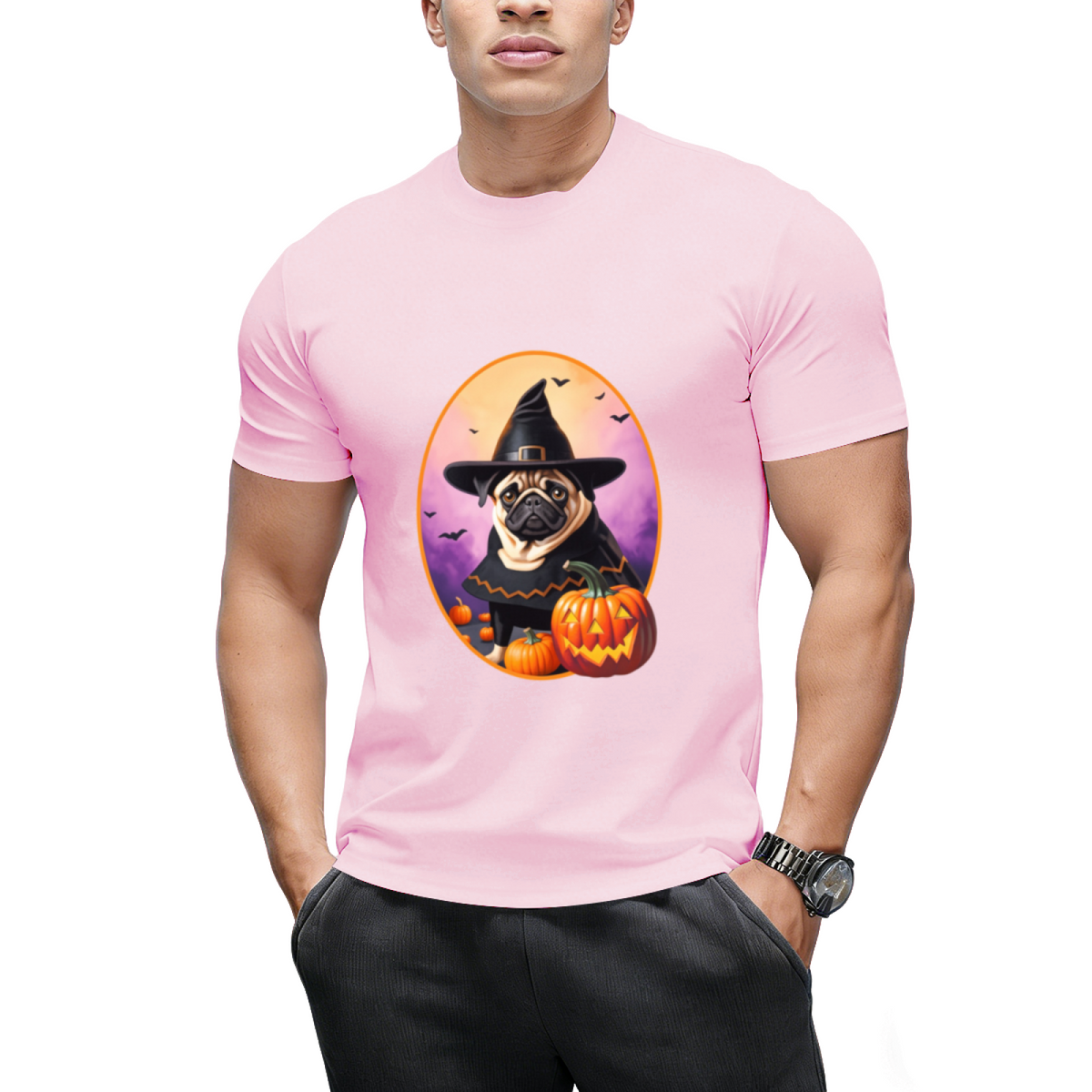 Halloween Pug T-Shirt