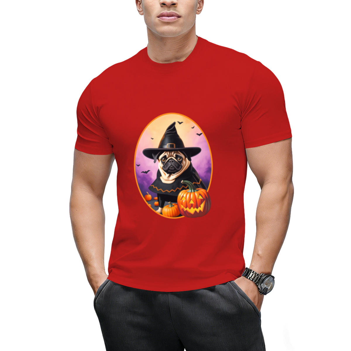 Halloween Pug T-Shirt