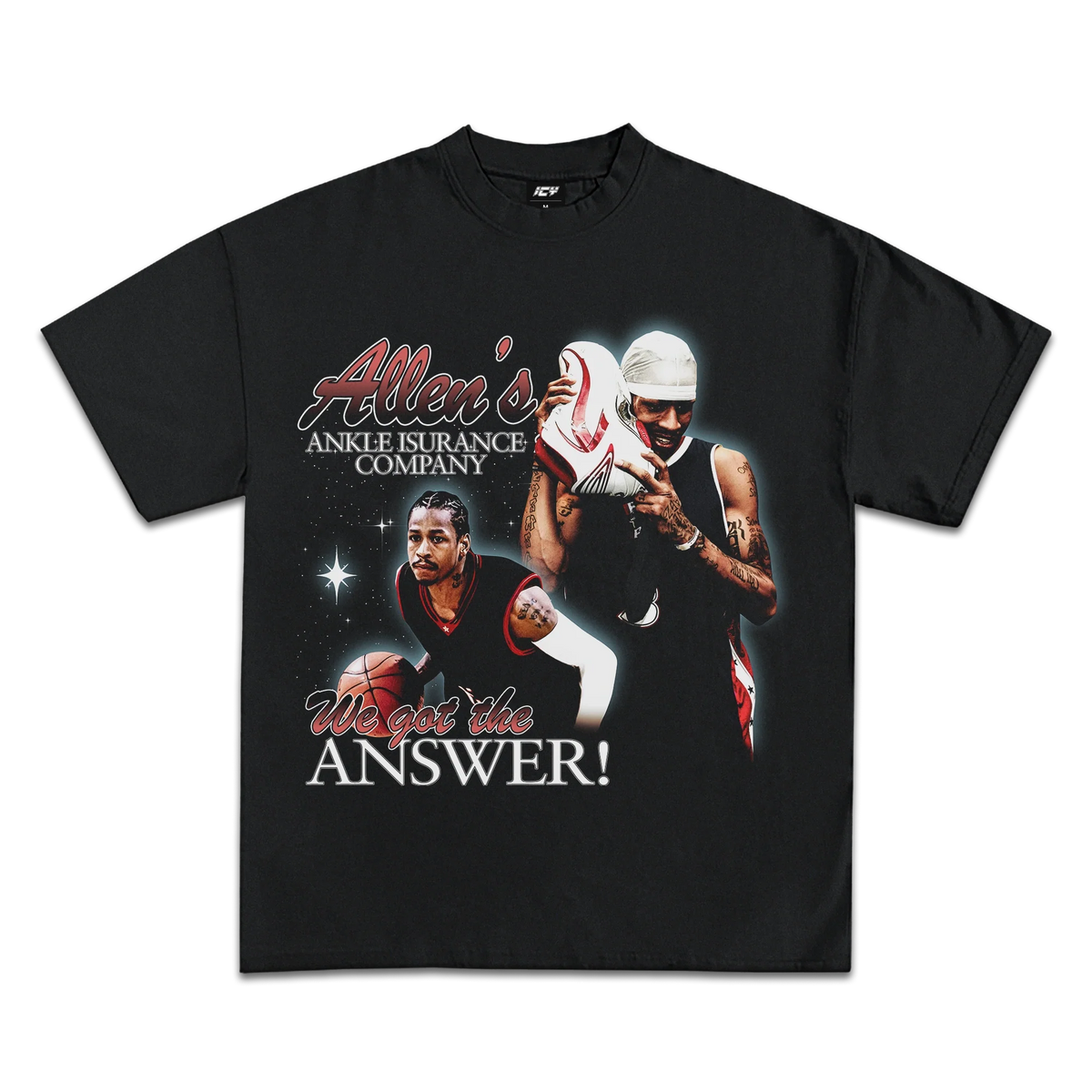 Allen Iverson Ankle Insurance Graphic T-Shirt