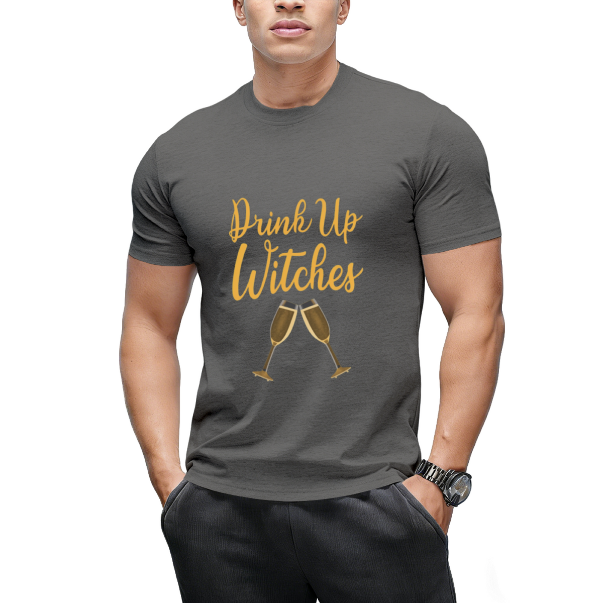 Halloween Drinking Drink Up Witches T-Shirt