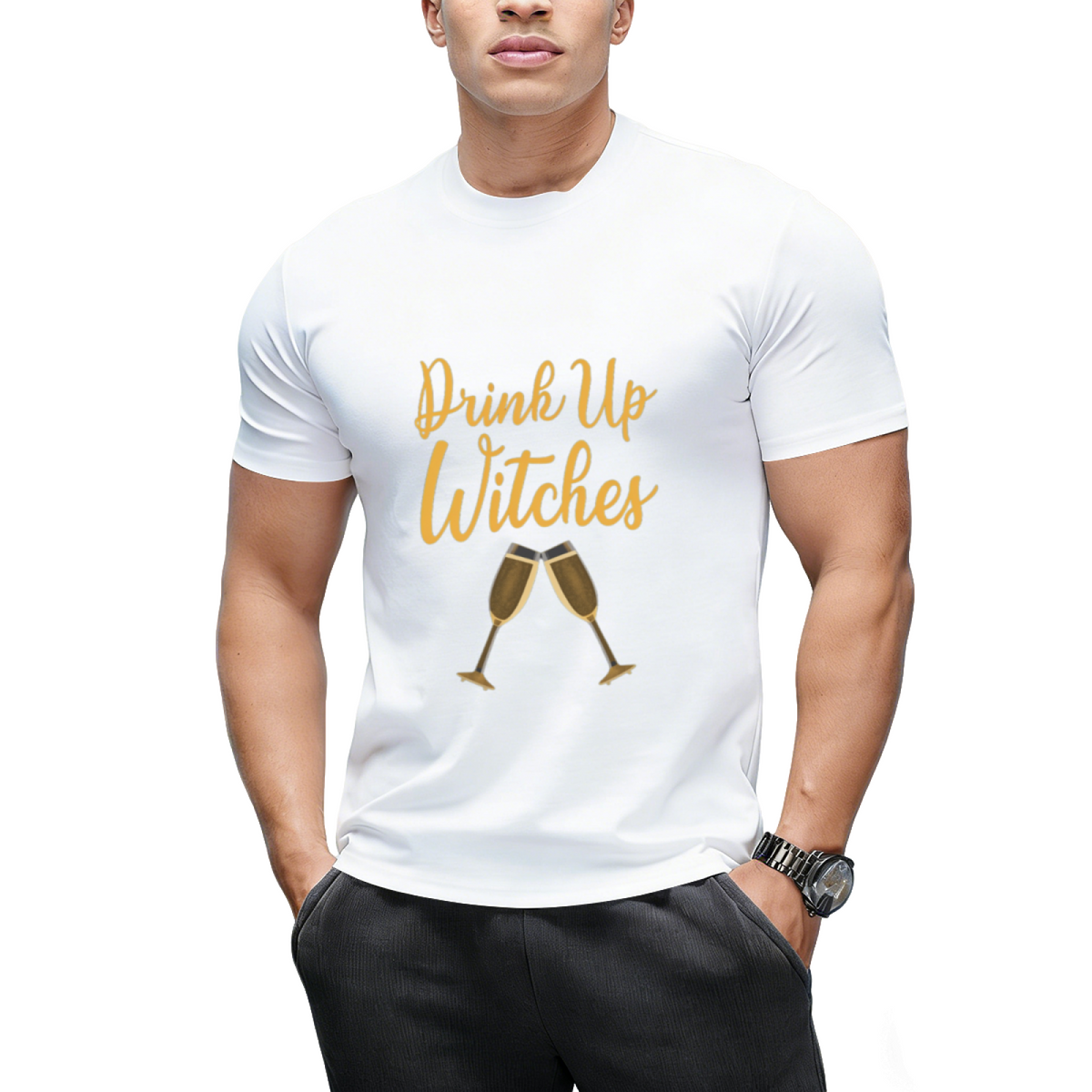 Halloween Drinking Drink Up Witches T-Shirt