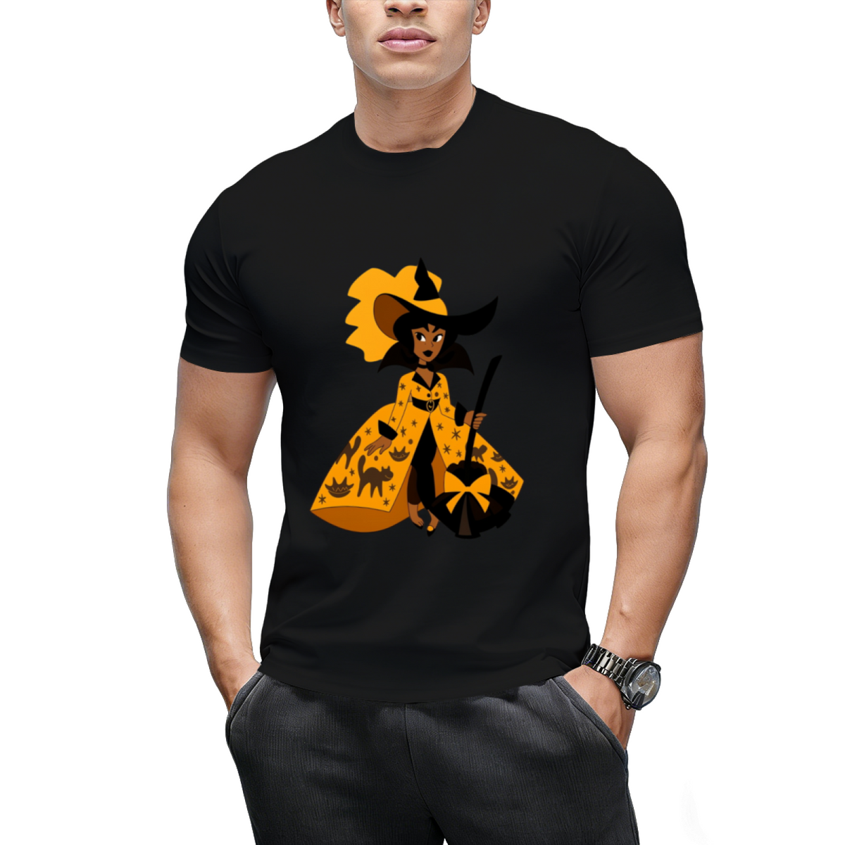 Halloween Witch Doll T-Shirt
