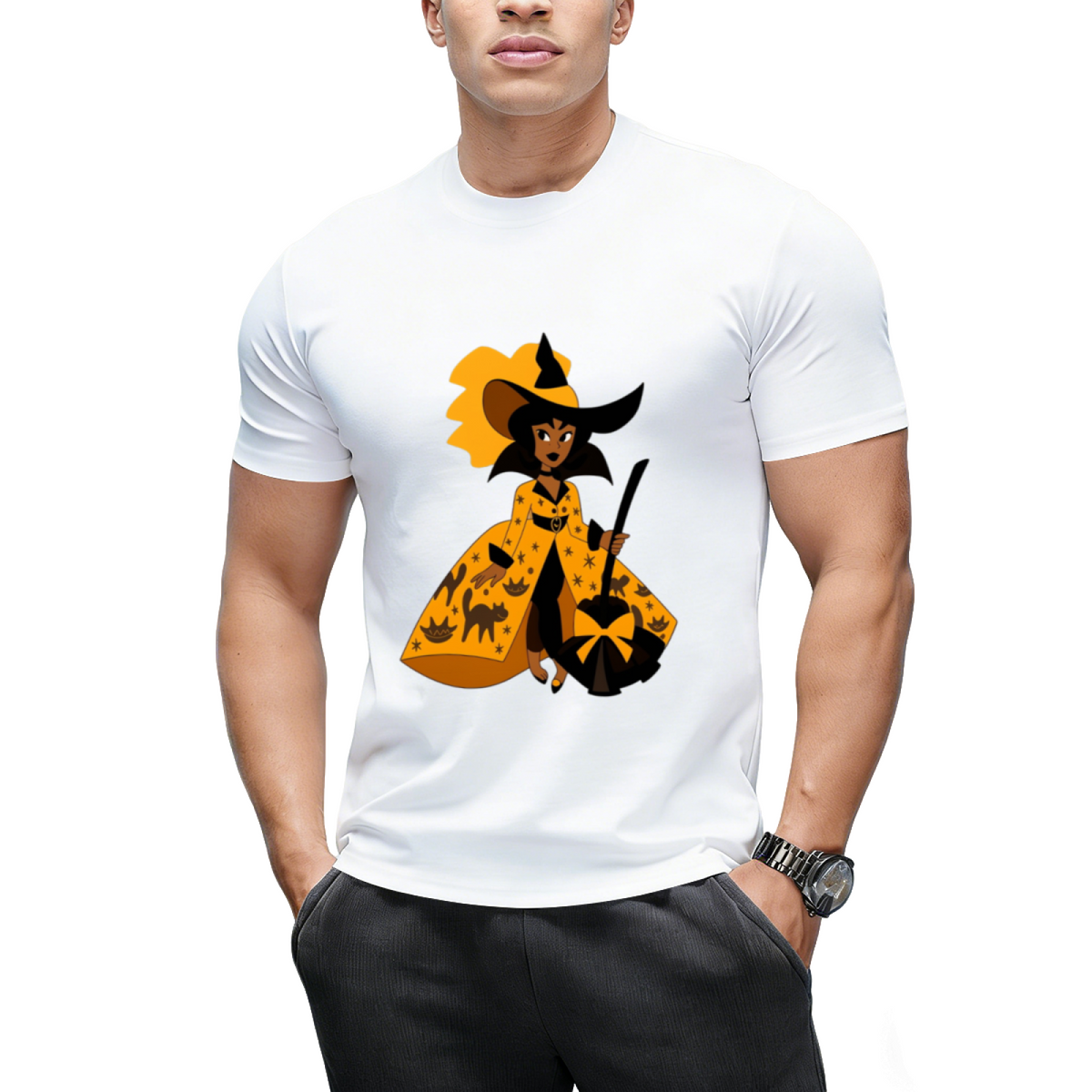 Halloween Witch Doll T-Shirt